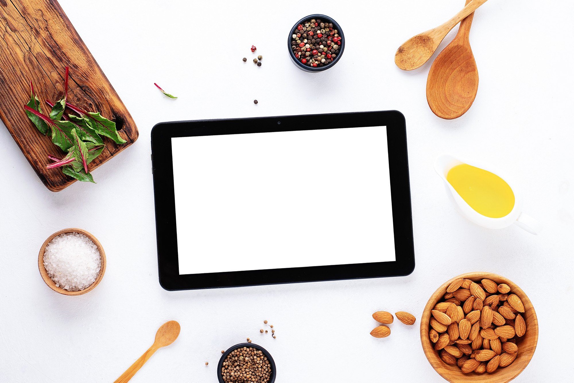Mockup del corso e materiali digitali